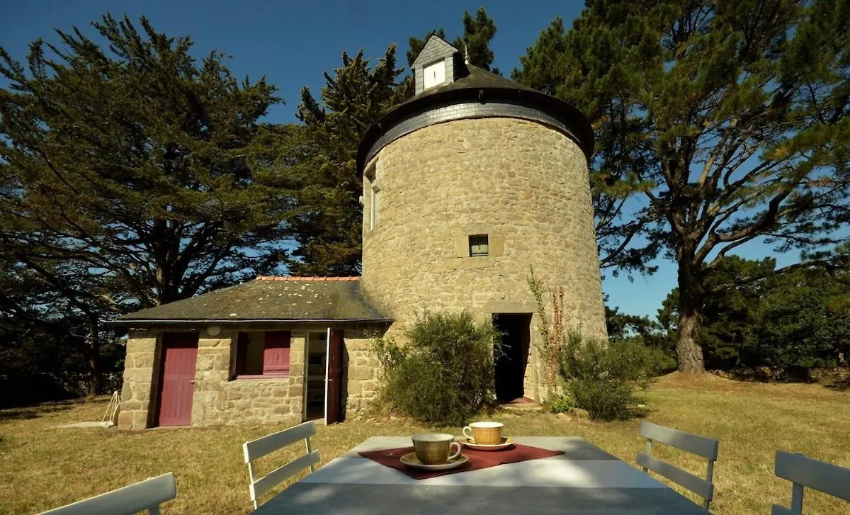 Ferienhaus Villa Le Moulin Du Moustoir Vue Sur Le Golfe Locmariaquer Frankreich
